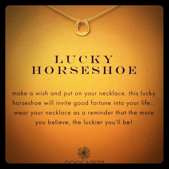 Dogeared Jewelry - 💗💋💗Lucky Horseshoe Necklace